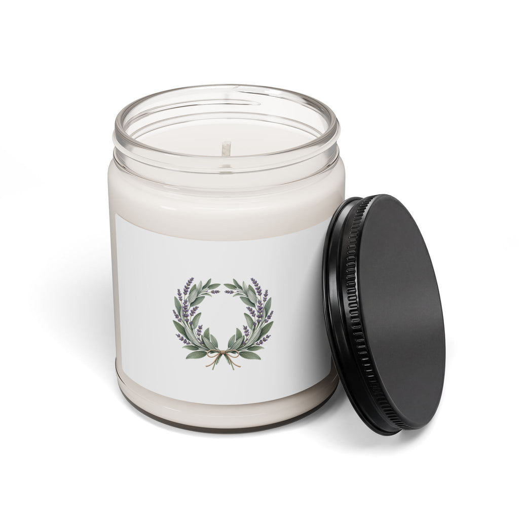 Botanical Laurel Wreath Scented Soy Candle