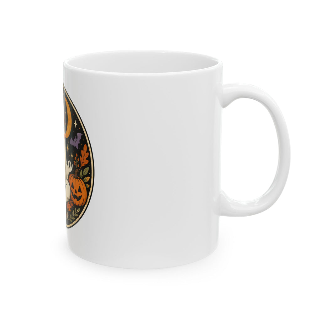 Cute Halloween Ghost Ceramic Mug